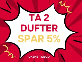 Ta 2 dufter og få 5 % rabatt