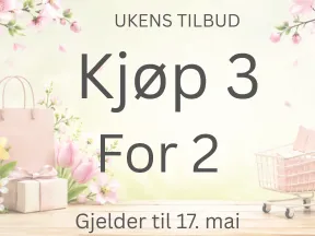 3 for 2 på utvalgte kremer