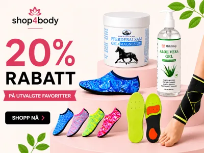 Spar 20 % på utvalgte populære varer