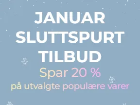 Januar-sluttspurt tilbud