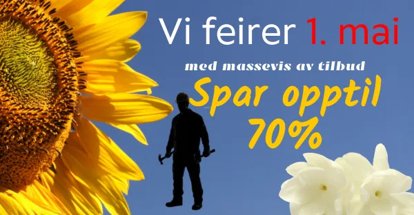 1. mai tilbud og nyheter