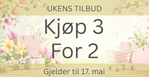 3 for 2 på utvalgte kremer